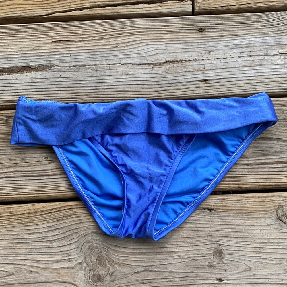 Mossimo Blue shimmer Bikini Bottoms